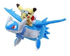 10 Pikachu Riding Latos Plush