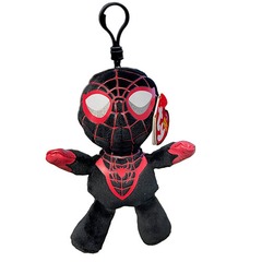 Spider Man Miles Morales Beanie Babies Keychain