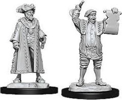 Deep Cuts Unpainted Miniatures - Mayor & Town Crier