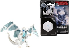 Dungeon and Dragons Dicelings - White Dragon