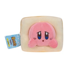 Kirby Stuck in Bread Plush