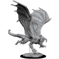 Dungeons And Dragons: Nolzur's Marvelous Unpainted Miniatures - Young Black Dragon