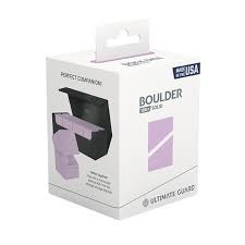 Ultimate Guard Deck Case Boulder 100+ Solid Opaque Lavender Purple