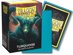 Dragon Shield - 100ct matte - Turquoise