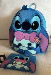 Loungefly SDCC 2023 Stitch & Scrump Plush Cosplay Mini Backpack - Loungefly