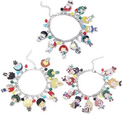 Assorted Themed Charm Bracelet - Anime