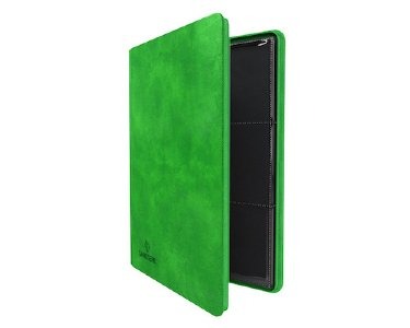 Zip Up 18 Pocket Binder - Green