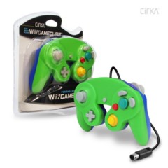 Green/Blue Cirka Gamecube Controller - Hyperkin
