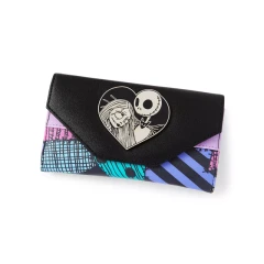 Nightmare Before Christmas - Heart trifold Clutch