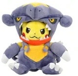 Pikachu Garchomp Plush