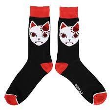 Socks - Demon Slayer - White Fox