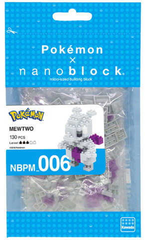 Nanoblock - Pokemon - Mewtwo