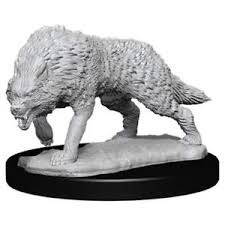 Pathfinder Deep Cuts Unpainted Miniatures: Timber Wolves