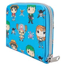 One Piece Funko Wrap Around Zip up Wallet