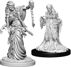 D&D - Nolzur's Marvelous Unpainted Miniatures - Green Hag & Night Hag