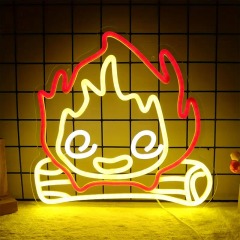 Calcifer Neon Light