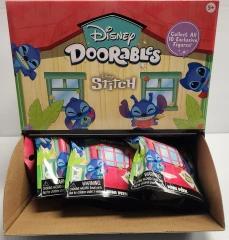 Disney - Stitch Doorables Flocked Backpack Hanger Blind Bag