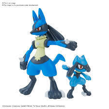 Riolu & Lucario - Bandai Spirits (Pokemon Model Kit)