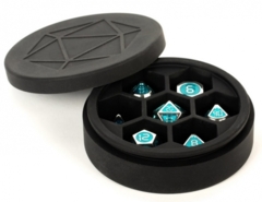 MDG - Silicone Round Dice Case Black