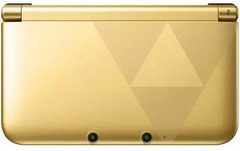 Nintendo 3DS XL - Gold and Black - The Legend of Zelda: A Link Between Worlds Edition