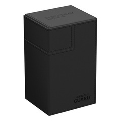 Ultimate Guard 80+ Monocolor Xenoskin Flip`n`Tray - Black