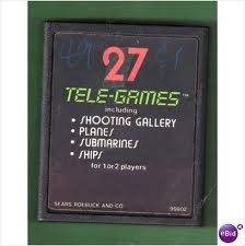 27 Tele-Games Shooting Gallery/Planes/Submarines/Ships