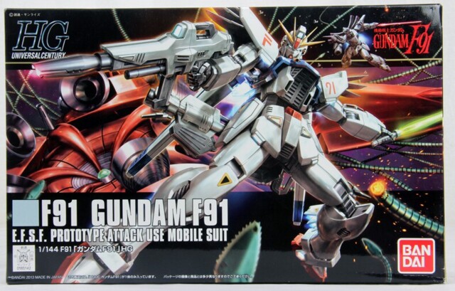 #167 - F91 - F91 Gundam F91: E.F.S.F. Prototype Attack Use Mobile Suit