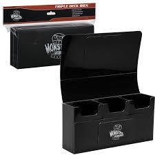 Black - Triple Deck Box (Monster)