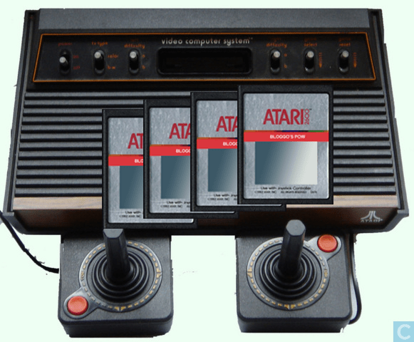 Atari hot 2600 Light Sixer Console