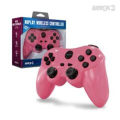 NuPlay PS3® Wireless Game Controller (Pink)