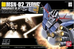 Gundam - MSN-02 'Zeong' Principality Of Zeon Mobile Suit For Newtype