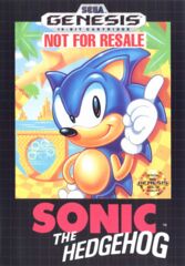 Sonic The Hedgehog - Not For Resale (Sega Genesis)