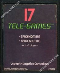 17 Tele-Games including Space Combat/Space Shuttle