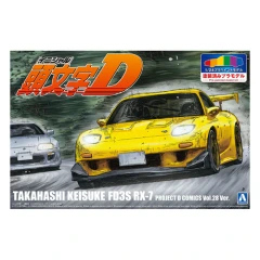 Aoshima: 1/24 Initial D - Takahashi Keisuke FD3S RX-7 Comics Vol. 28 Ver (Pre-Painted)