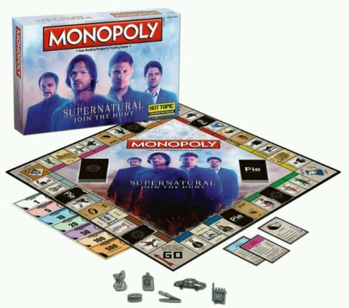 Supernatural Monopoly Board Game NEW SEALED sale