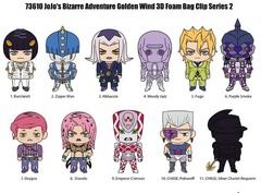 Jojo's Bizarre Adventure 3D Foam Keyring Blind Bag Series 2