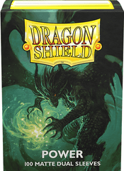 Dragon Shield Sleeves: Standard Dual Matte - Power ‘Anima’ (100 ct.)