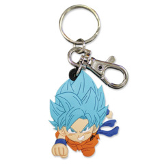 Dragon Ball Super - SSB Goku Keychain