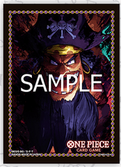 One Piece Card Game Official Sleeves: Black Beard (70-Pack