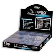 Clear 9 Pocket: Side Load Pages (Ultra Pro)