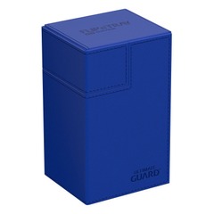 Ultimate Guard 80+ Monocolor Xenoskin Flip`n`Tray - Blue