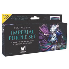 Vallejo Fantasy Pro: Imperial Purple (Set of 8)