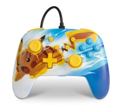 Power A Switch Wired Controller - Pikachu Blue