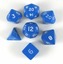 Jumbo Polyhedral 7-Die Koplow Games Dice Set 23mm-28mm - Blue