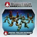 Robotech RPG Tactics Spartan Phalanx Destroids United Earth Defence Force Core Squadron