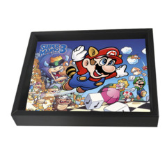 Super Mario Bros 3 Framed 3D Graphic Art