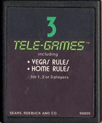 3 Blackjack Tele-Games