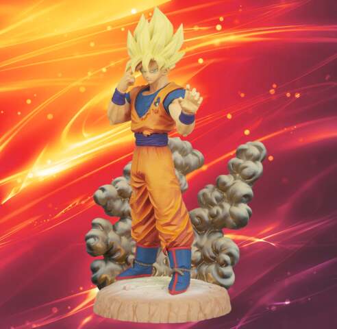 History Box Vol. 2 - Dragon Ball Z - Super Saiyan Son Goku ( Cell Game Teleport) Figure