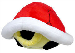 Red Koopa Shell Plush Pillow