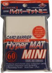 Hyper Mat White - Mini Sleeves (KMC) - 60 ct